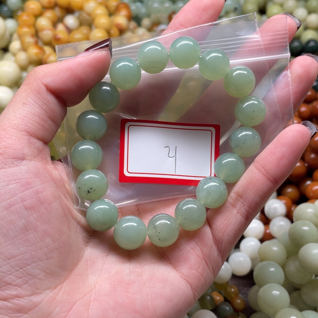 蛇纹石玉未镶嵌手串