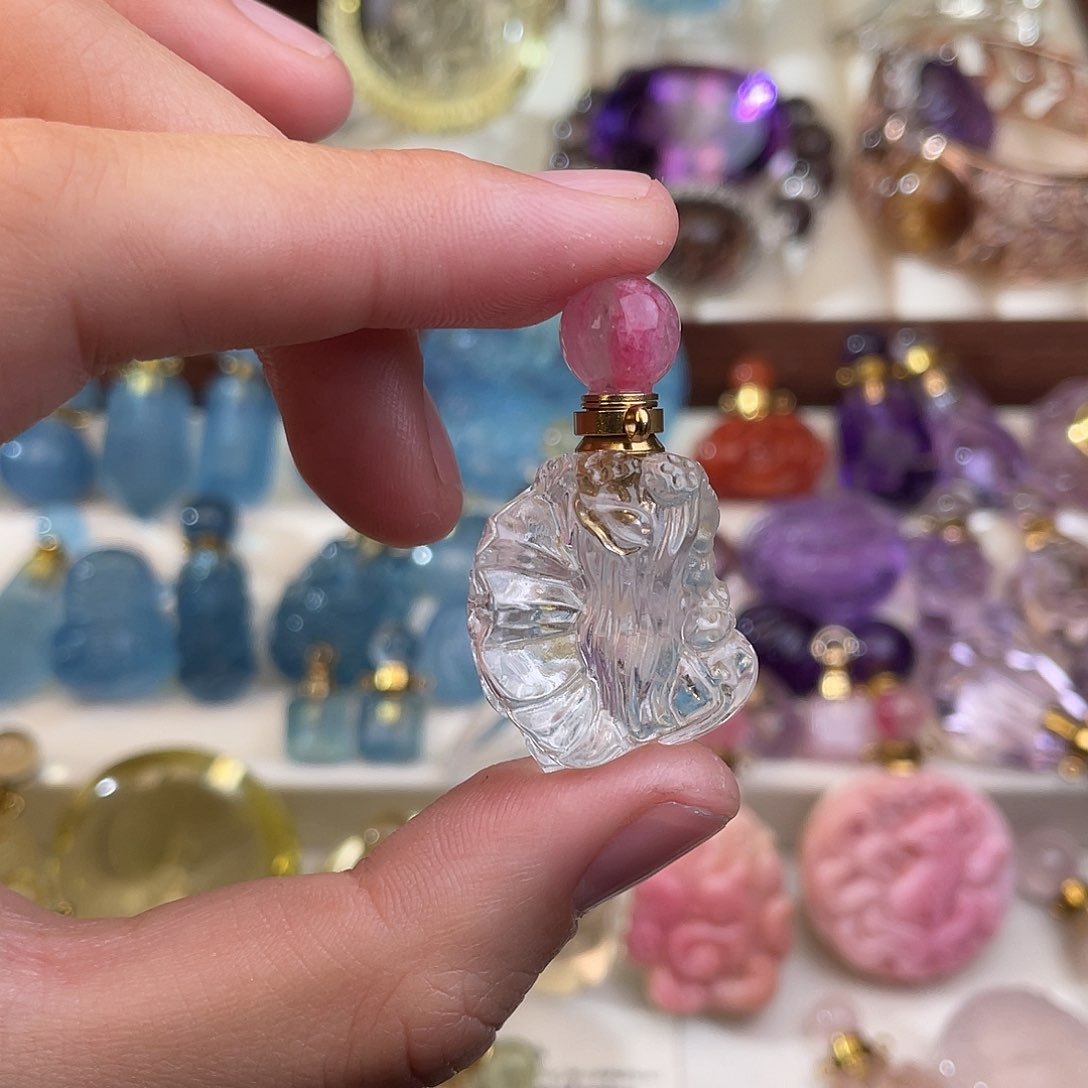 水晶颈饰未镶嵌黄****a天然水晶吊坠788