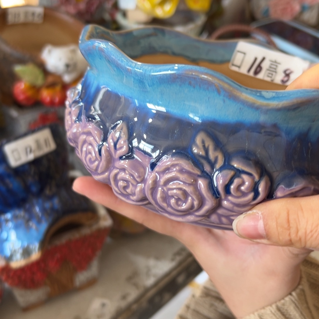 花盆，满20米发货，爱退款拉黑