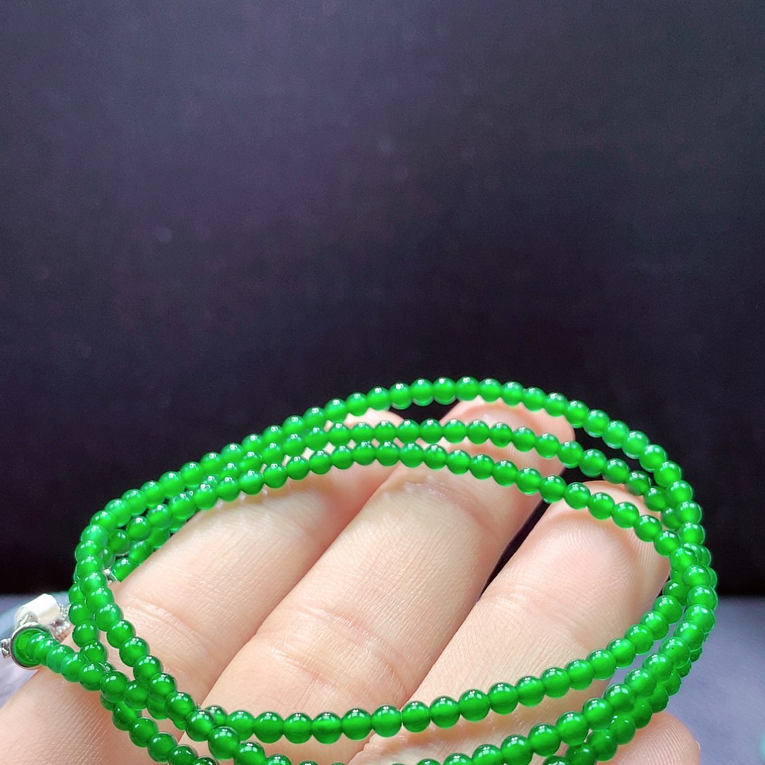 翡翠手链未镶嵌项链