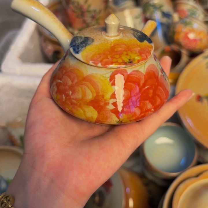 瓷片景德镇手工手绘陶瓷