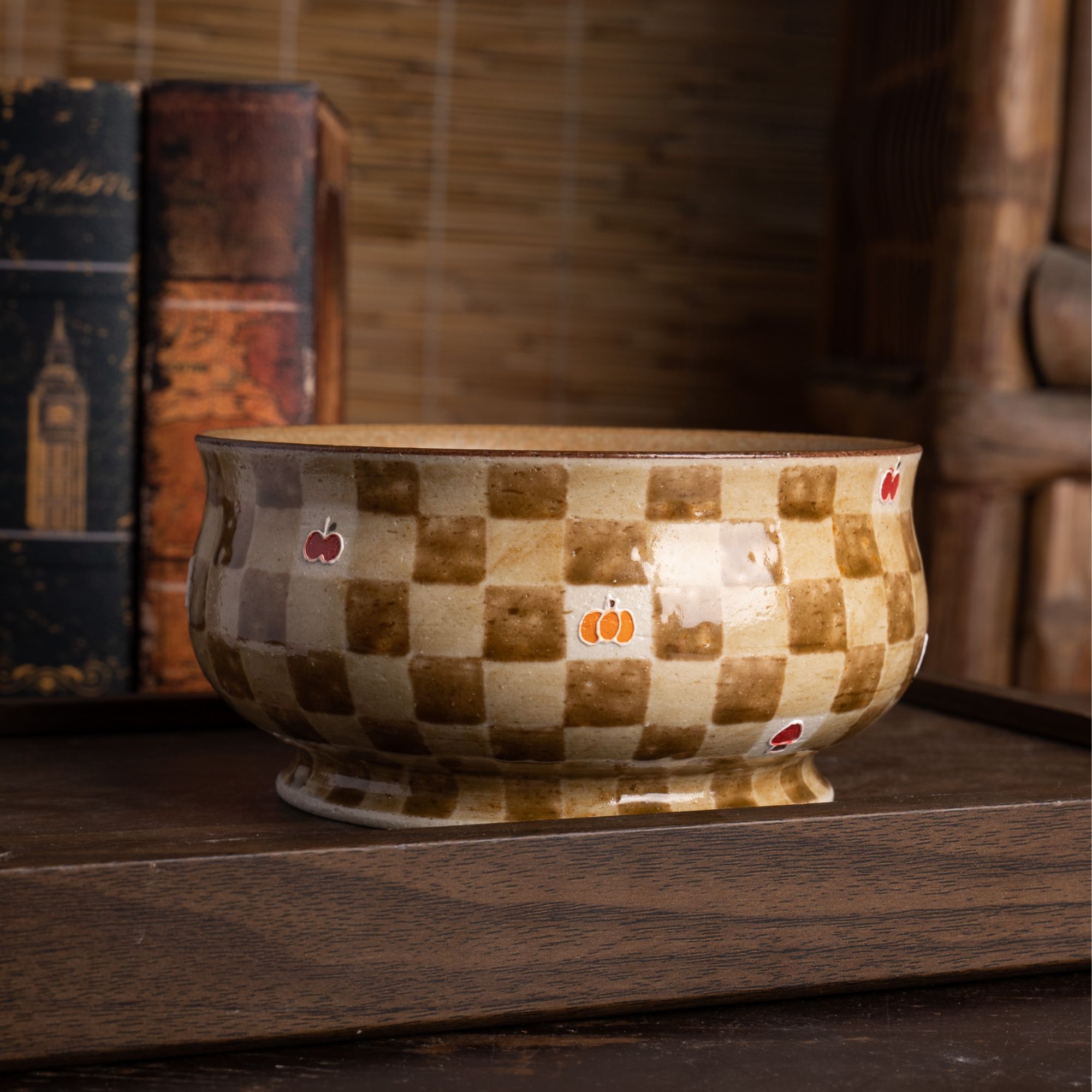 上禾下皿 | 琥珀色小苹果方块水方