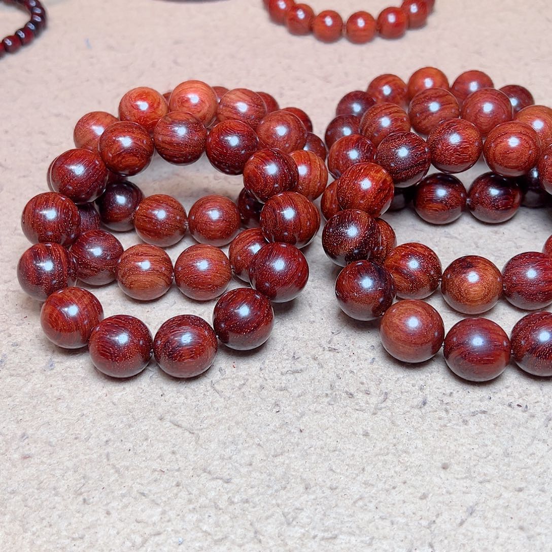 小叶紫檀手串/手链1.8原汁原味内二标福利