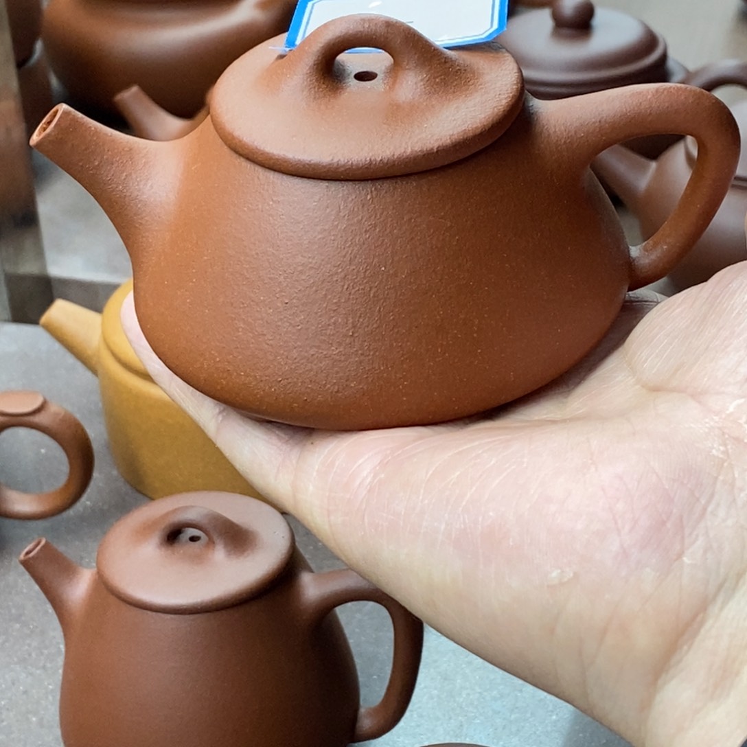 紫砂茶壶十**༅紫砂壶石瓢