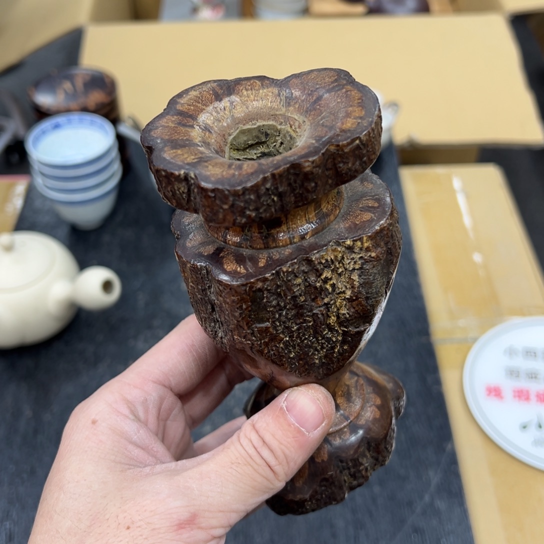 木中古工艺品摆件