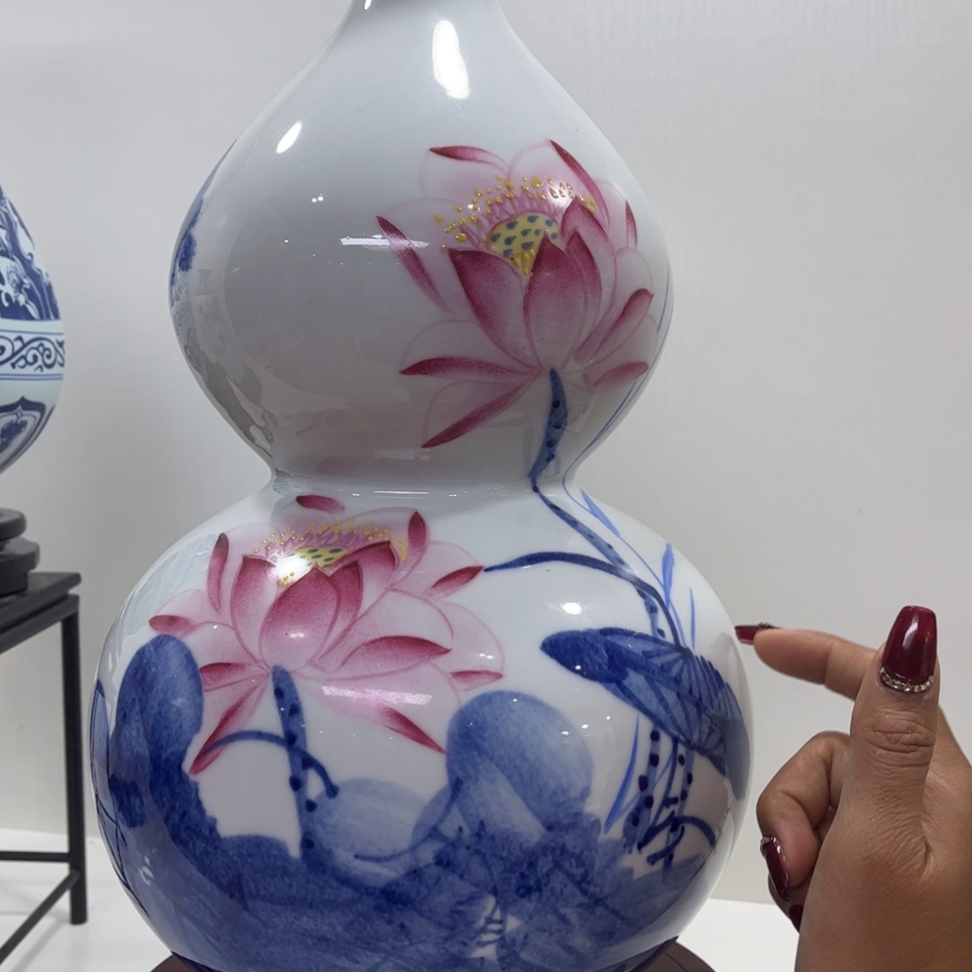 景德镇陶瓷花瓶摆件