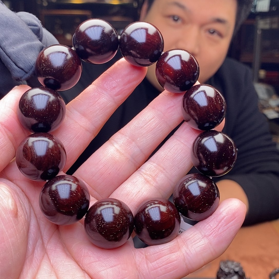 檀香紫檀（小叶紫檀）手串/手链20