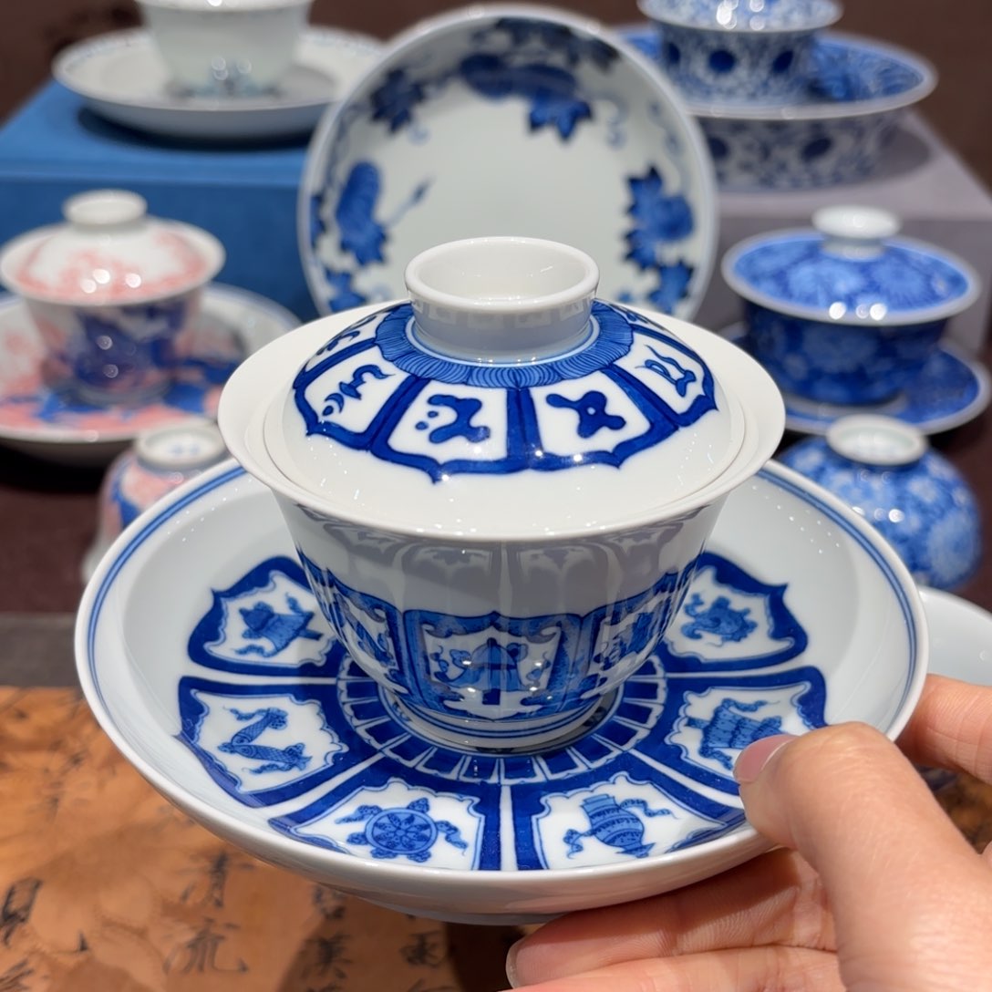 瓷片景德镇纯手工手绘