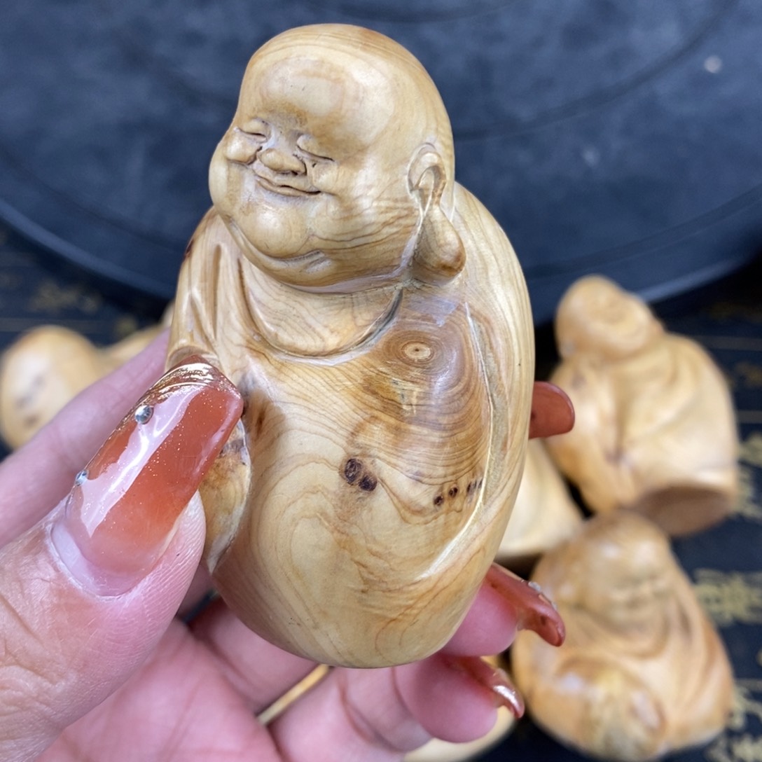 柏木（崖柏）吉*崖柏木雕刻