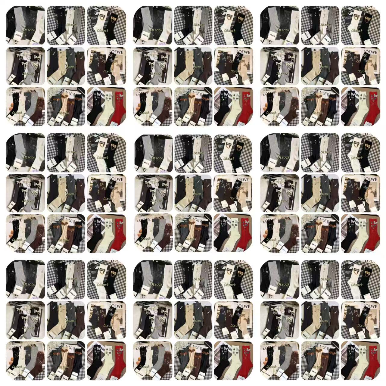 随机一双精品饰品袜【不限于图款以收到货为准】