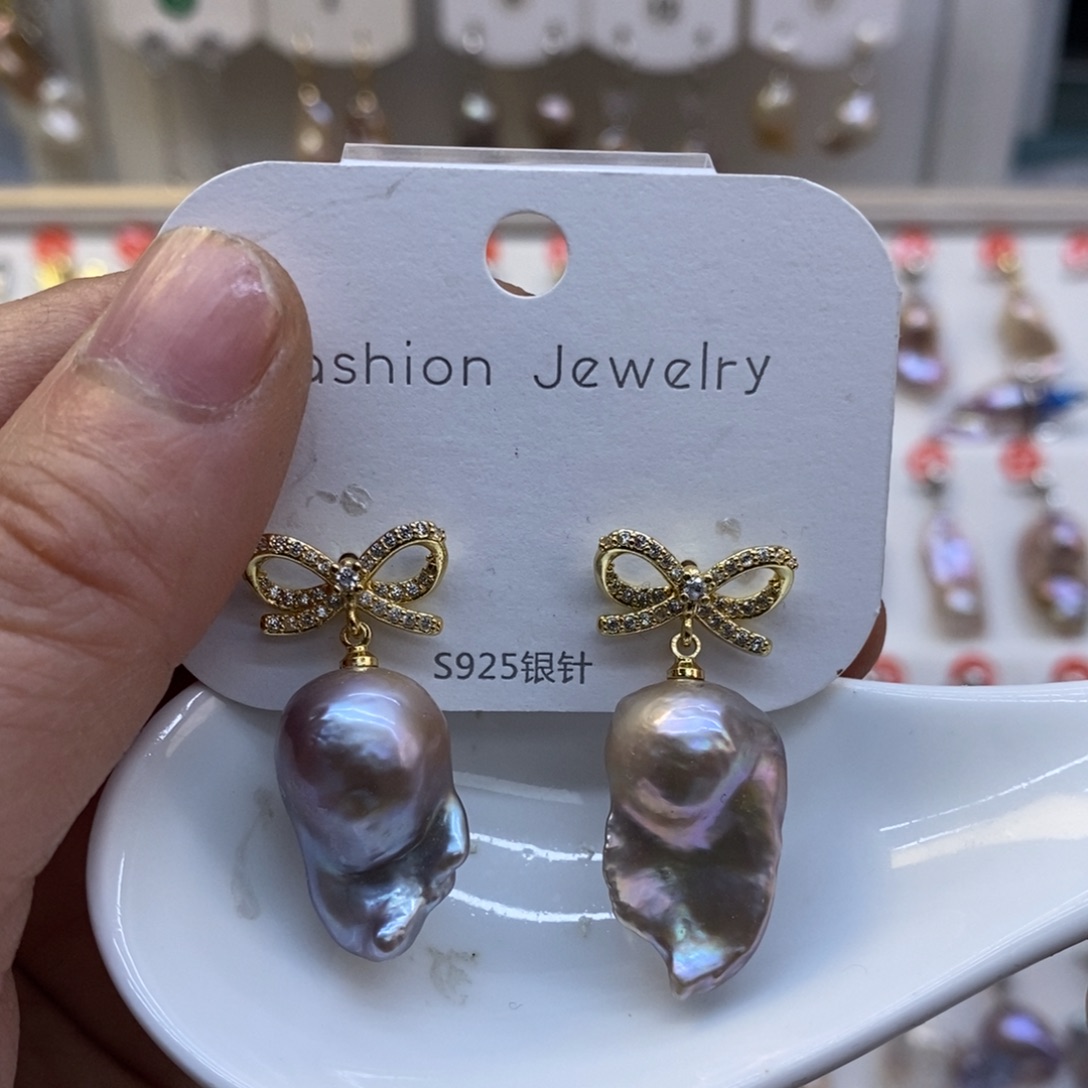 美丽哦哦哦未镶嵌淡水珍珠