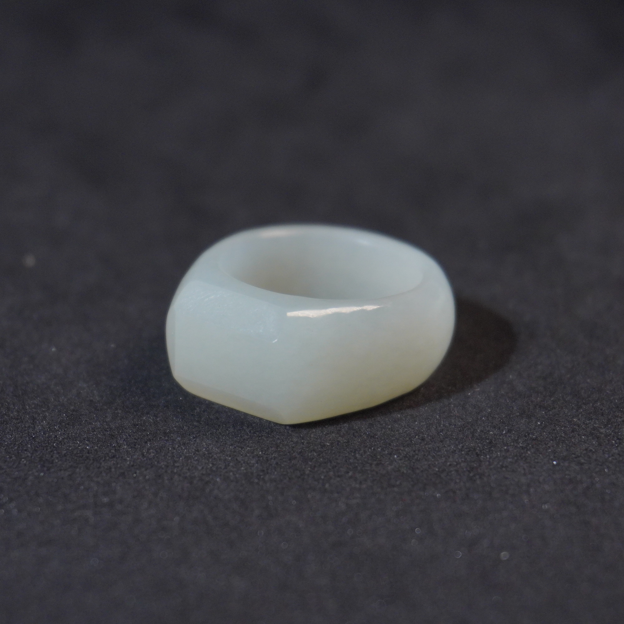 SE414   清   和田玉戒指