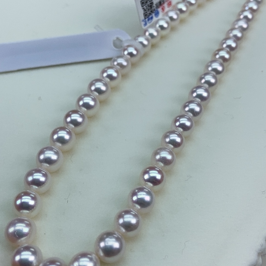 淡水珍珠8极强天女光炫彩媲美海水银S925镶嵌