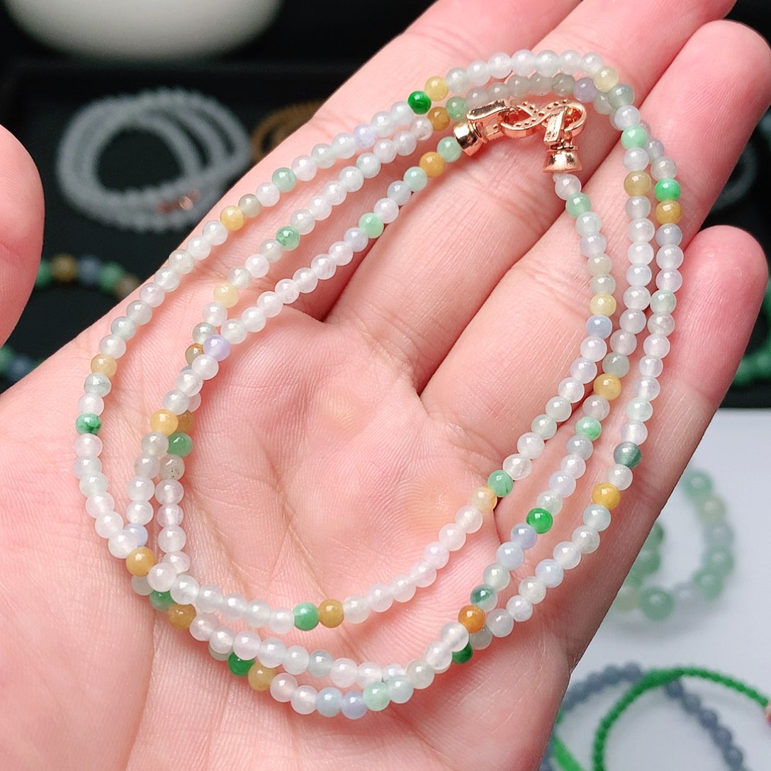 翡翠手链未镶嵌翡翠