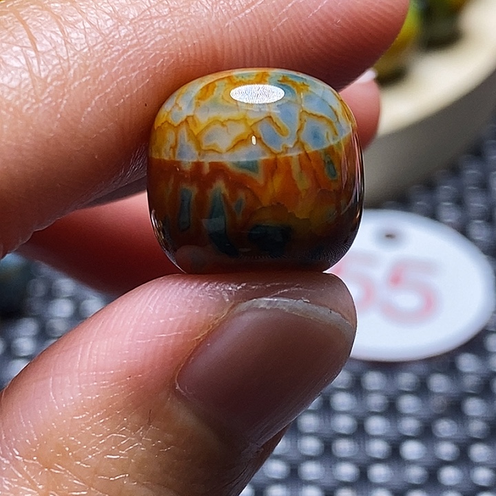 晨***爹玛瑙/玉髓未镶嵌颈饰