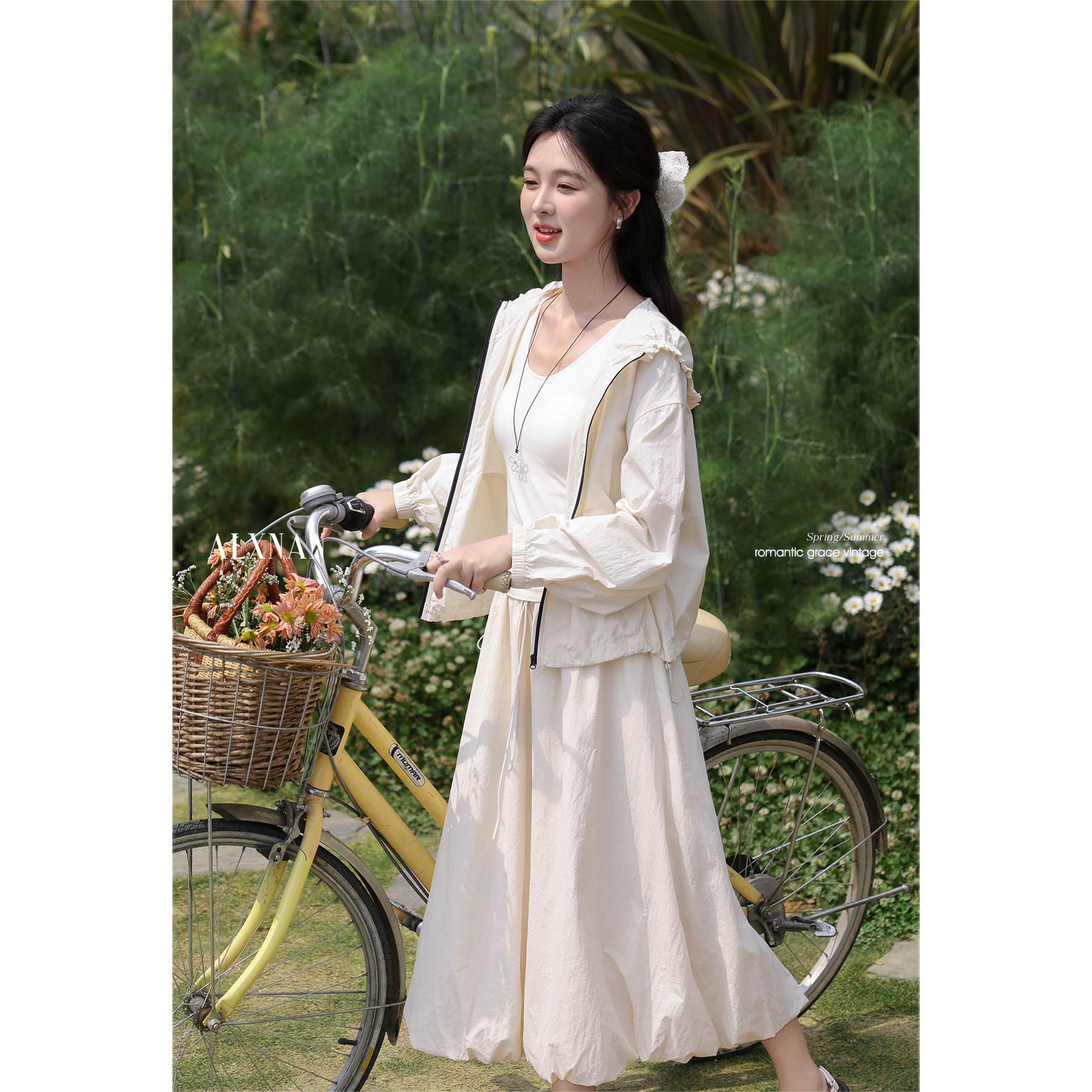 【粉丝福利】夏季新款百搭半身裙L55263BSQ