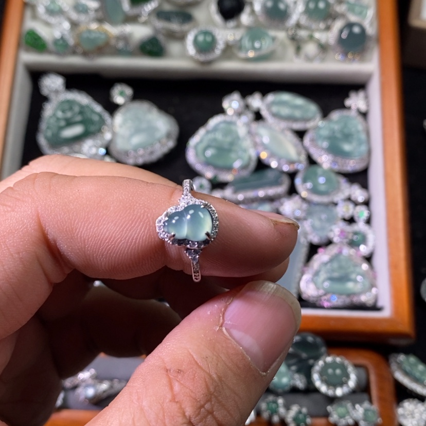 【闪购商品】翡翠颈饰未镶嵌天然