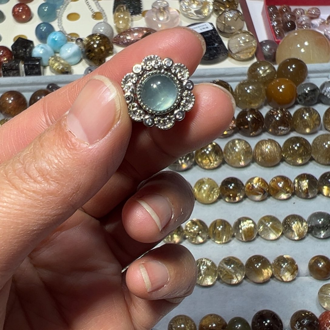 水晶颈饰未镶嵌天然水晶