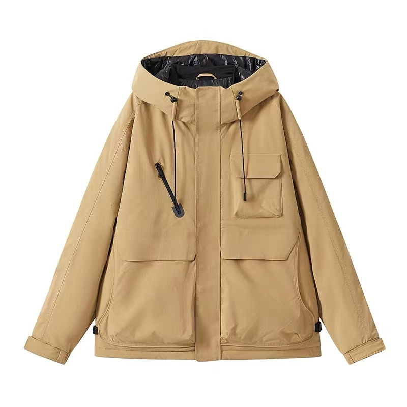 （帅大）【骄阳似火-国标90】#(啄木）冬季情侣百搭保暖羽绒服外套8816