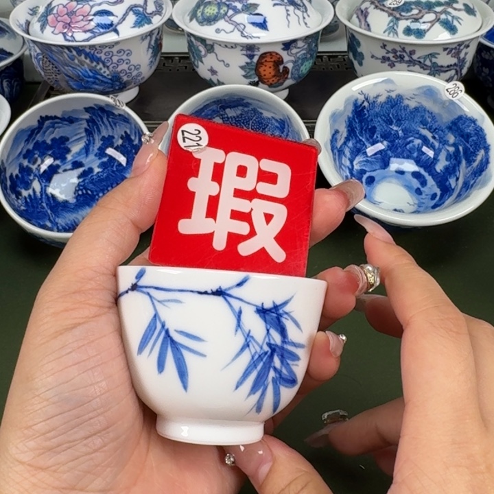 景德镇纯手工手绘茶器367