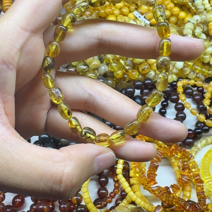 琥珀未镶嵌珠宝奇石