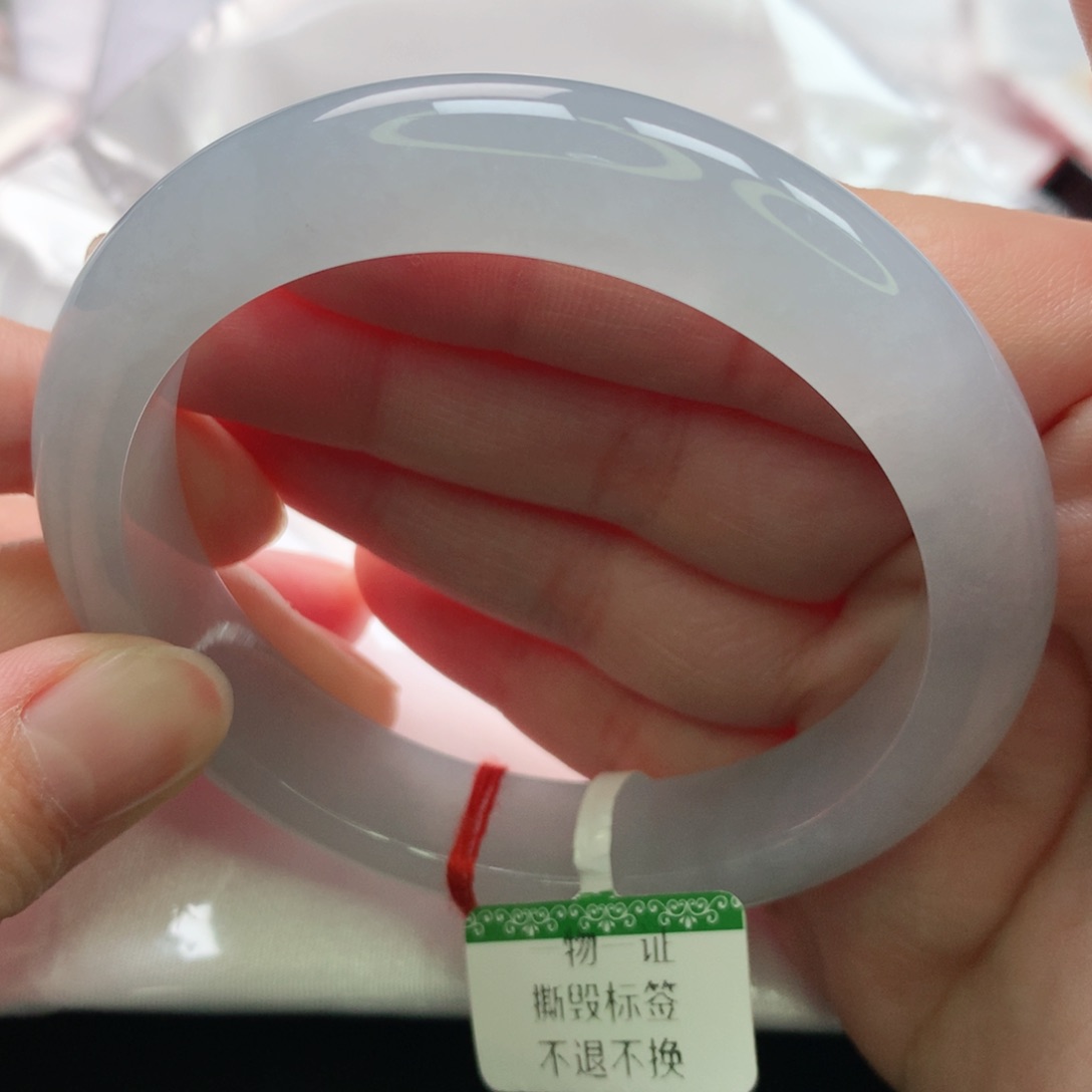 翡翠手镯未镶嵌5758圈