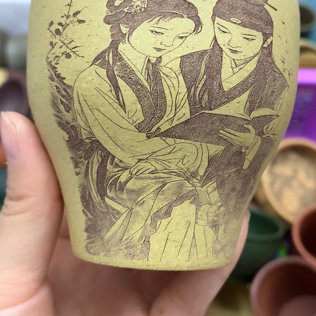 紫砂茶杯宜兴紫砂杯