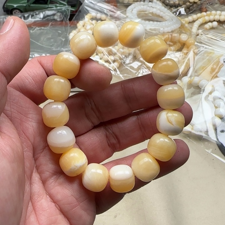 白玉菩提吊坠白色2610