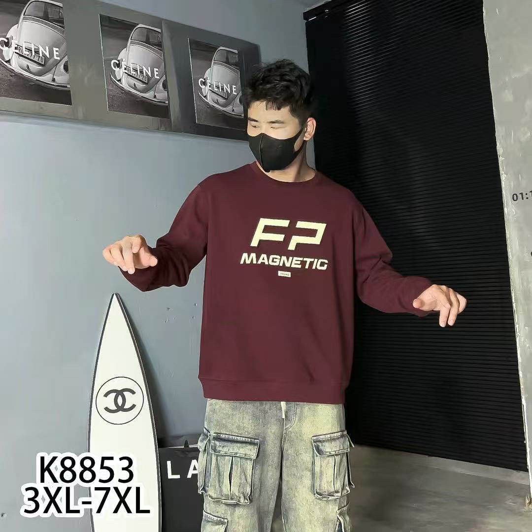 老朴大码卫衣8853