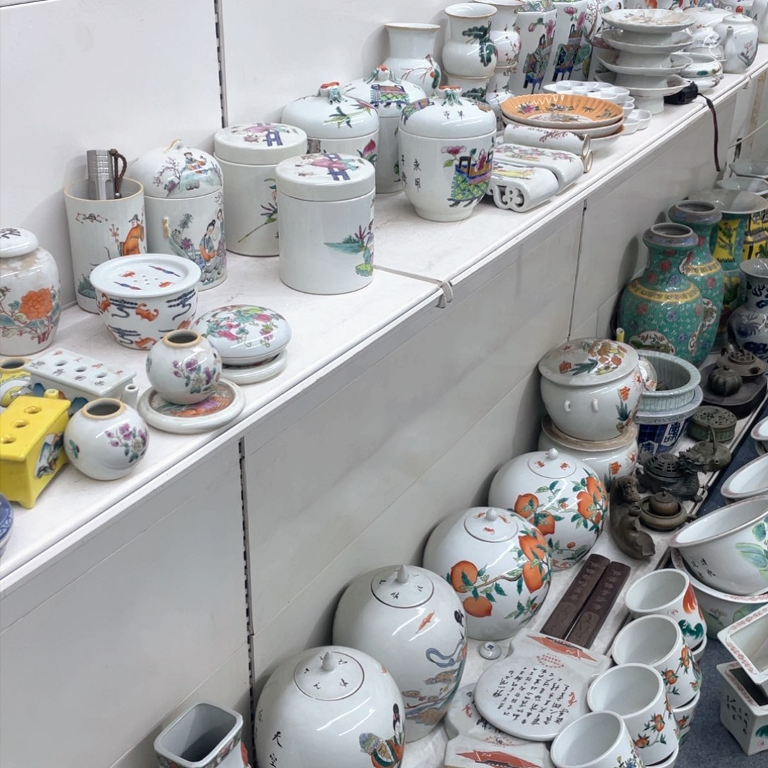 摆件手绘陶瓷作品欣赏