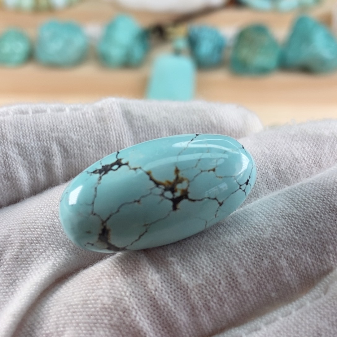 绿松石珠宝奇石未镶嵌