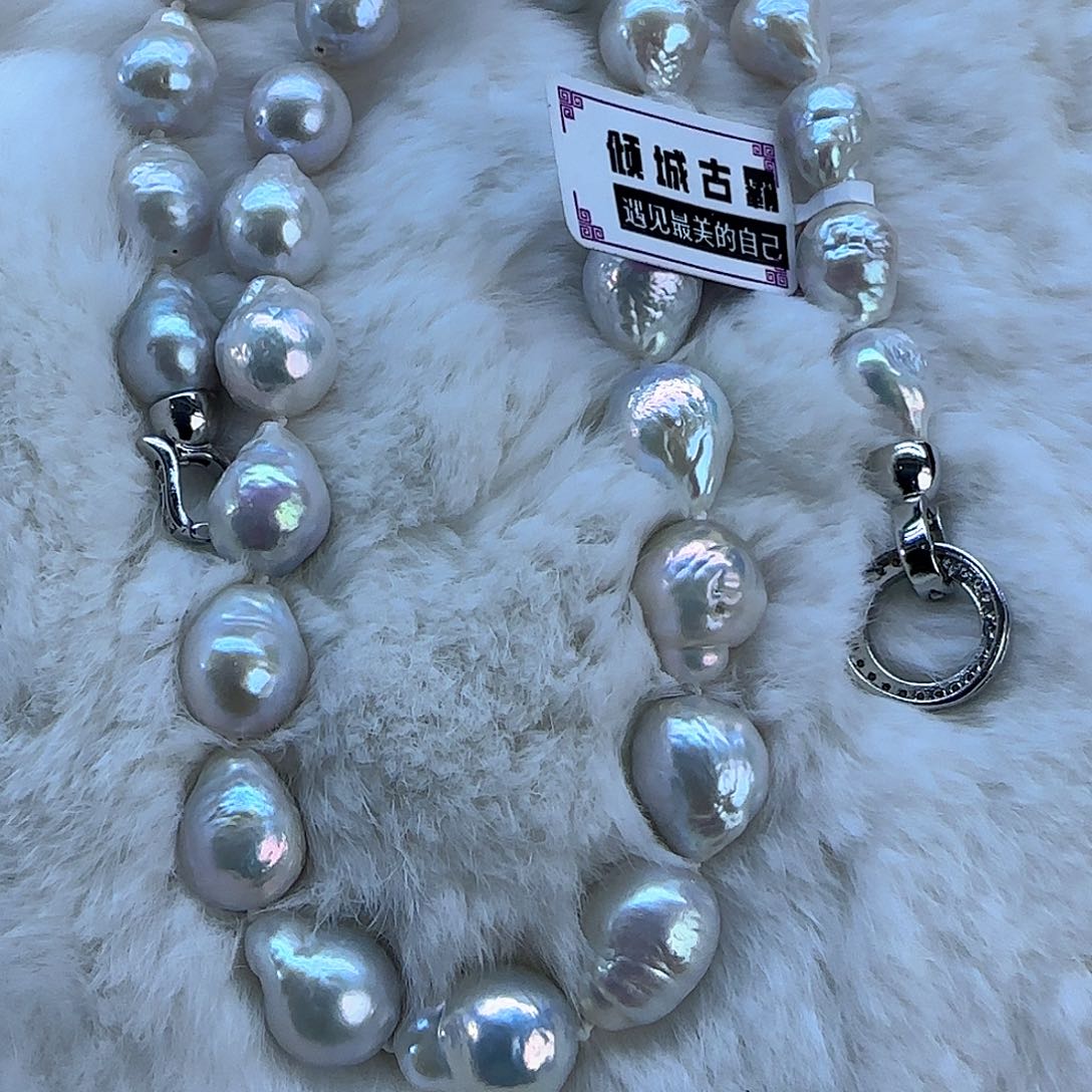 未镶嵌项链定制748淡水珍珠知*