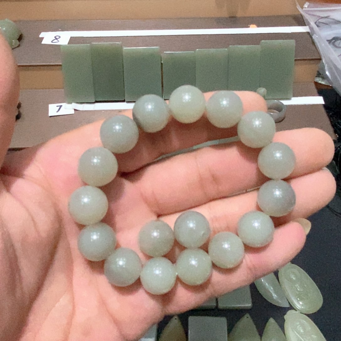 和田玉未镶嵌颈饰浮***?013