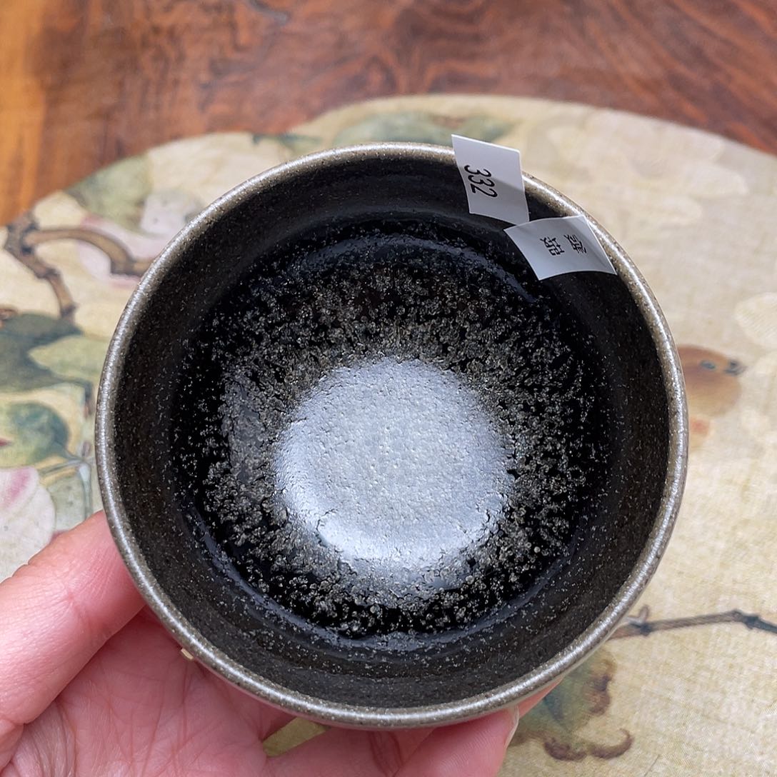 茶盏332 福临号建盏主人杯微瑕