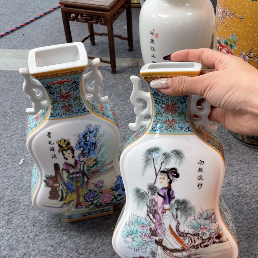 摆件景德镇陶瓷现代工艺品摆件