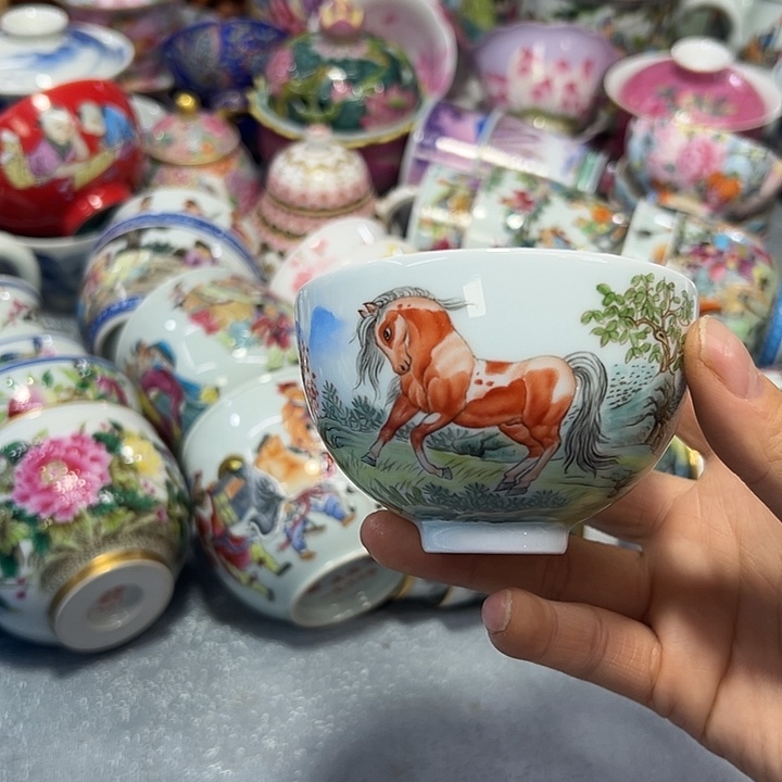 景德镇陶瓷手工手绘