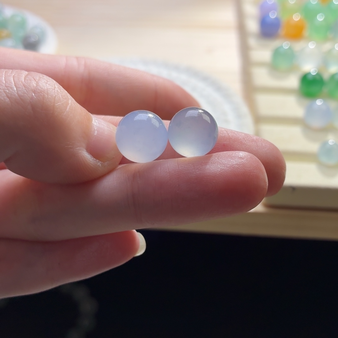 静***行翡翠散珠翡翠1373