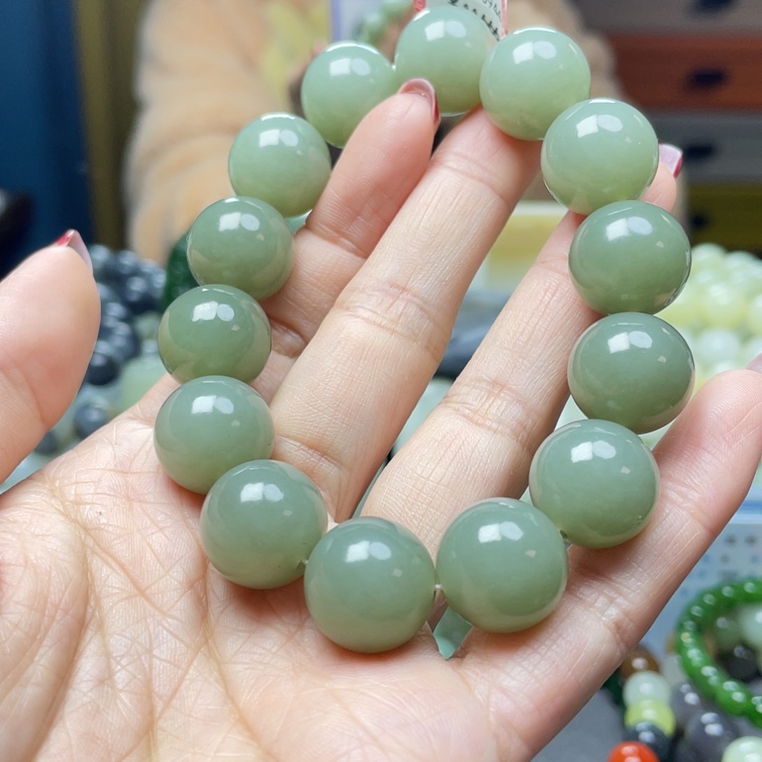 和田玉手链未镶嵌