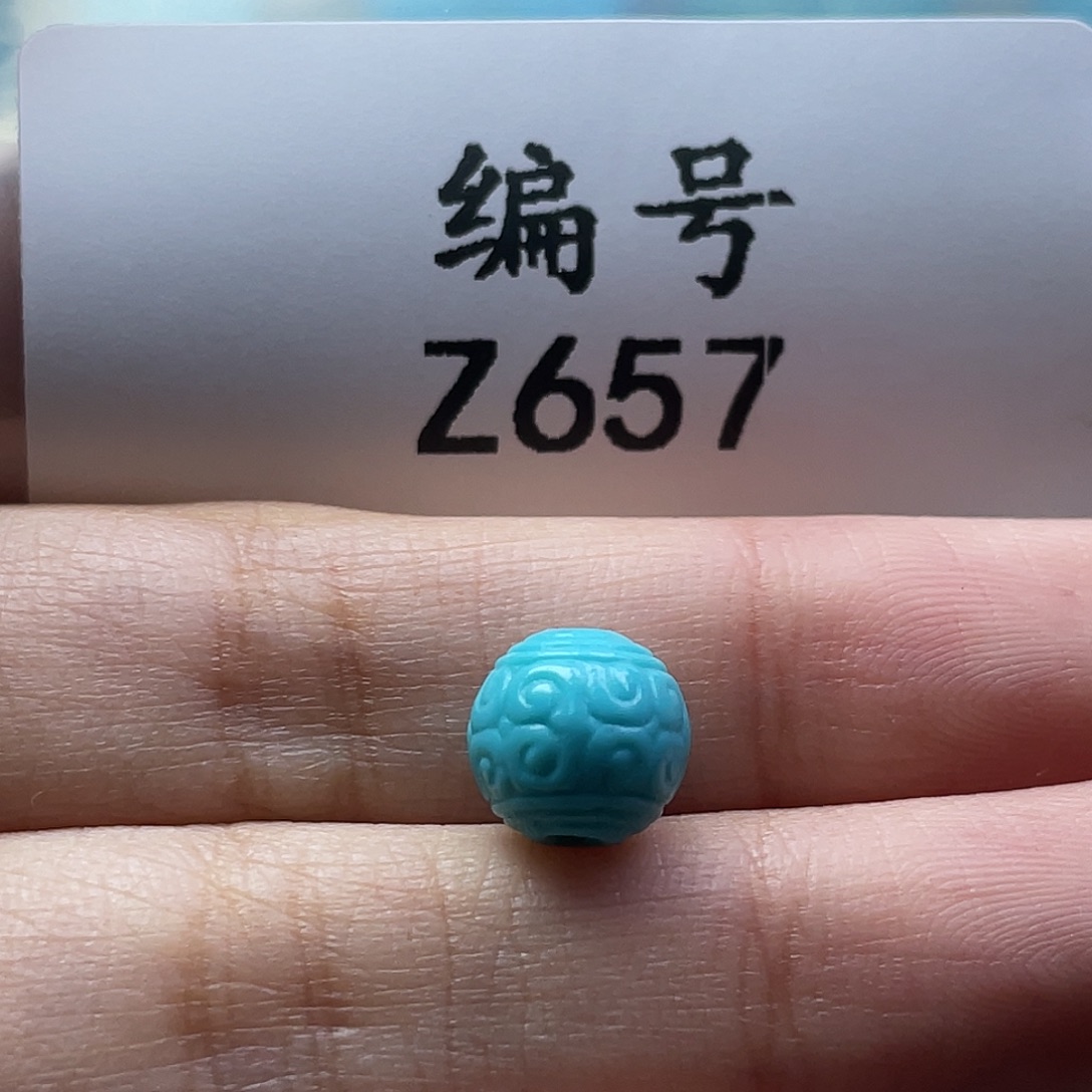 绿松石未镶嵌颈饰9mm