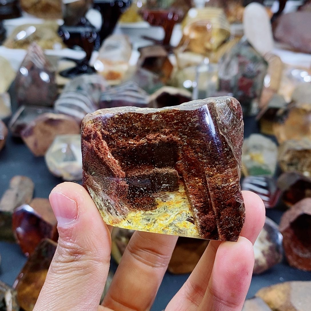 【闪购商品】水晶车挂未镶嵌j*e天然水晶原石