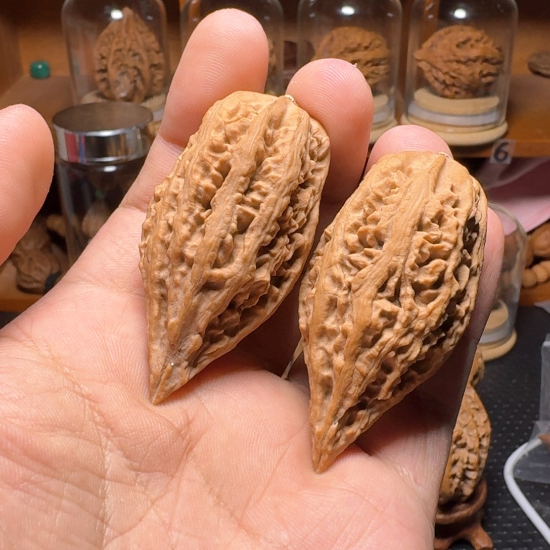 文玩核桃把件霸王枪