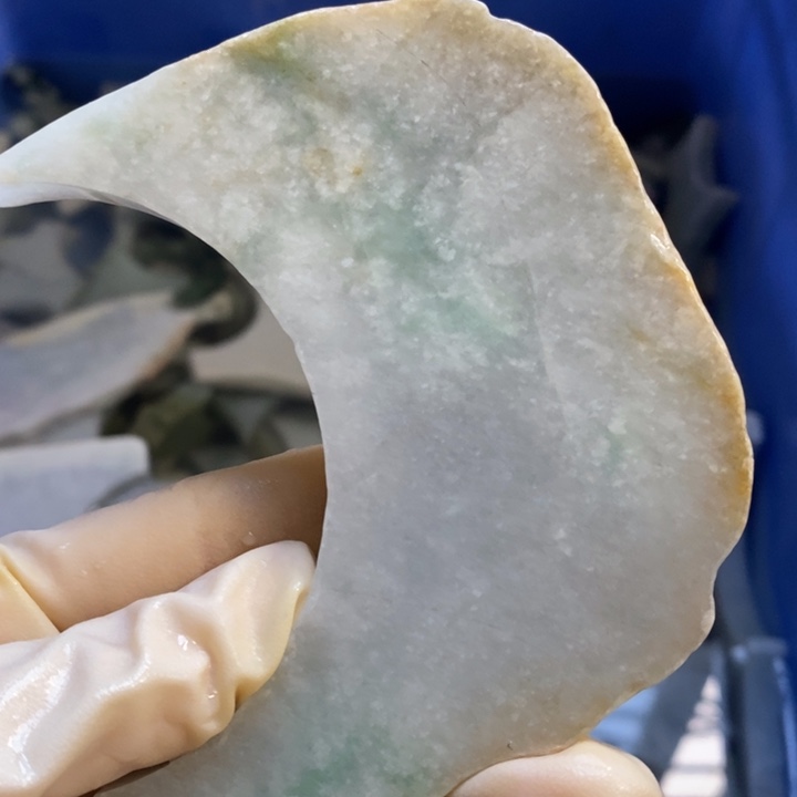 翡翠裸石翡翠边角料