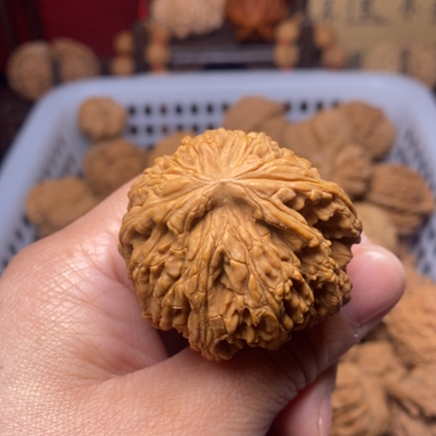 觉***空文玩核桃把件核桃