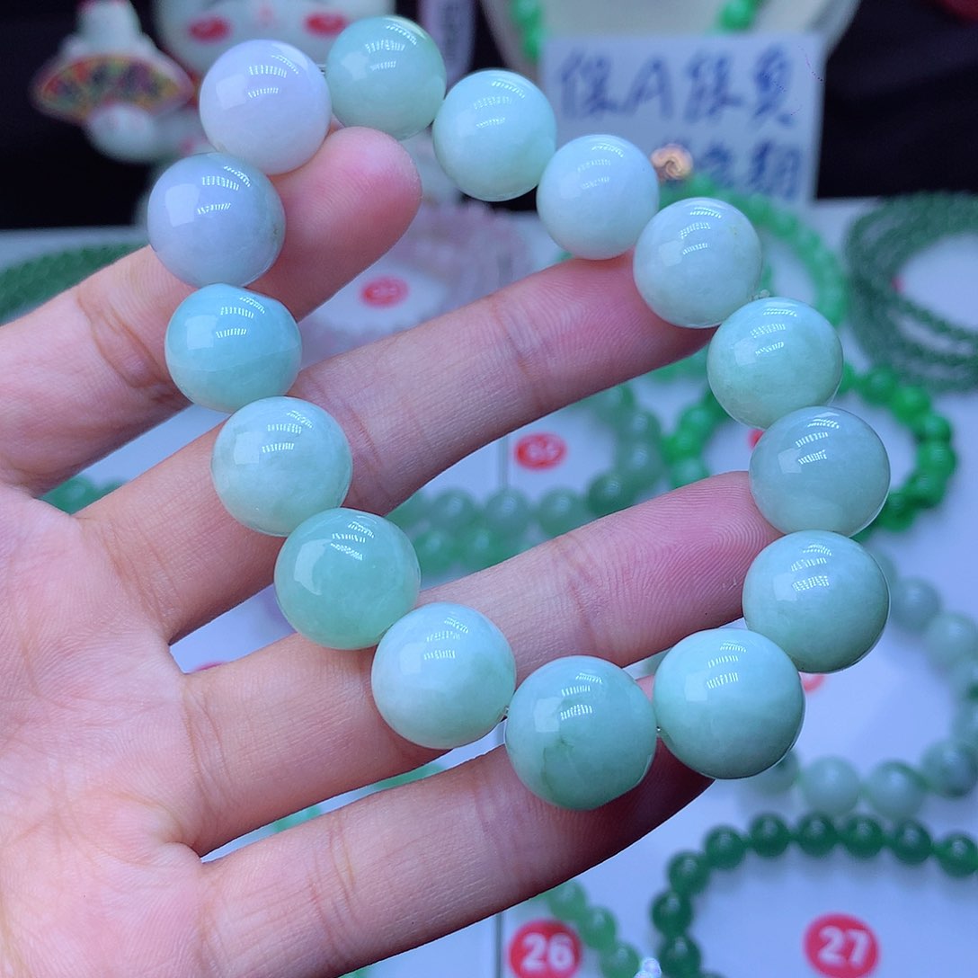 翡翠毛衣链未镶嵌卡14