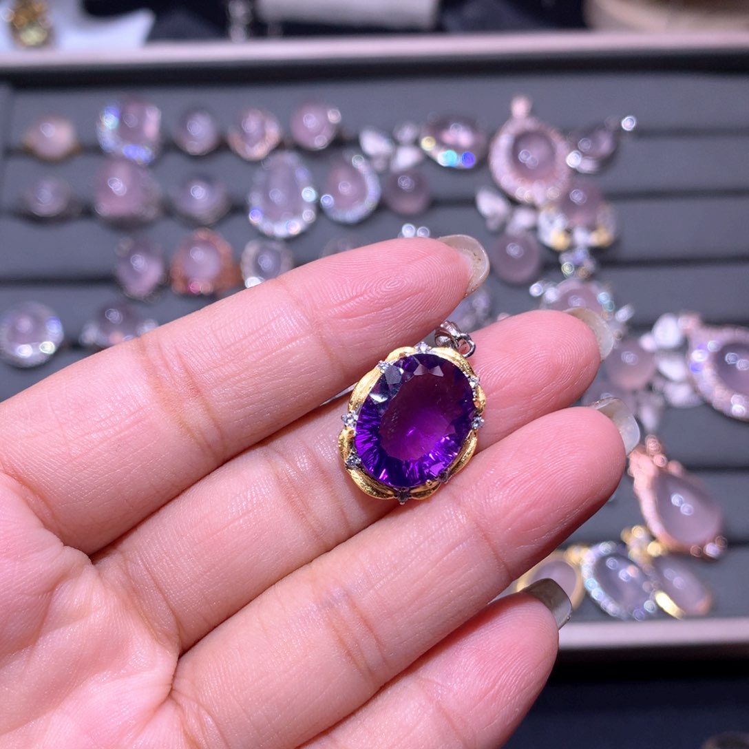 【闪购商品】银S925镶嵌戒指水晶绵**.戒指