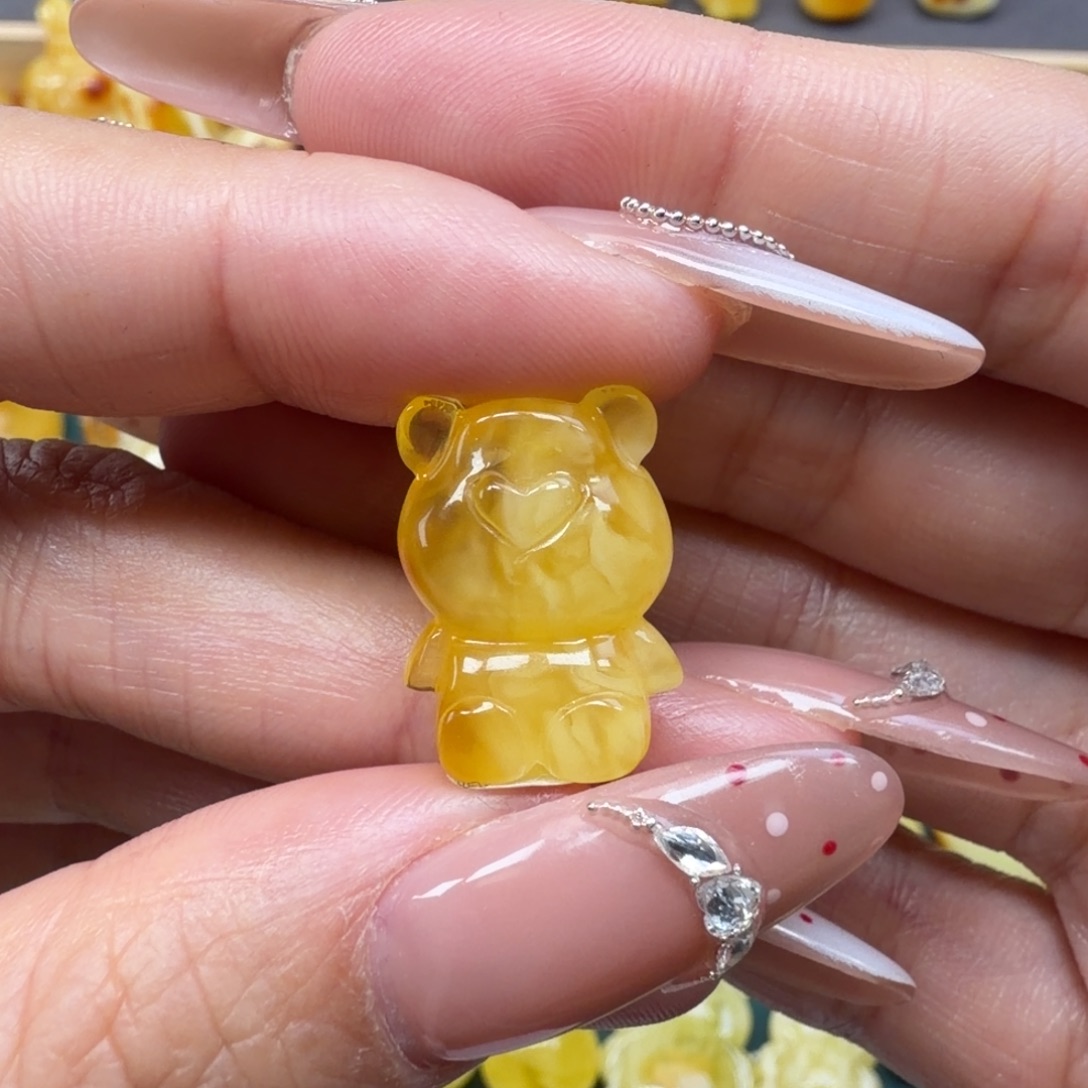 琥珀未镶嵌裸石蜜蜡