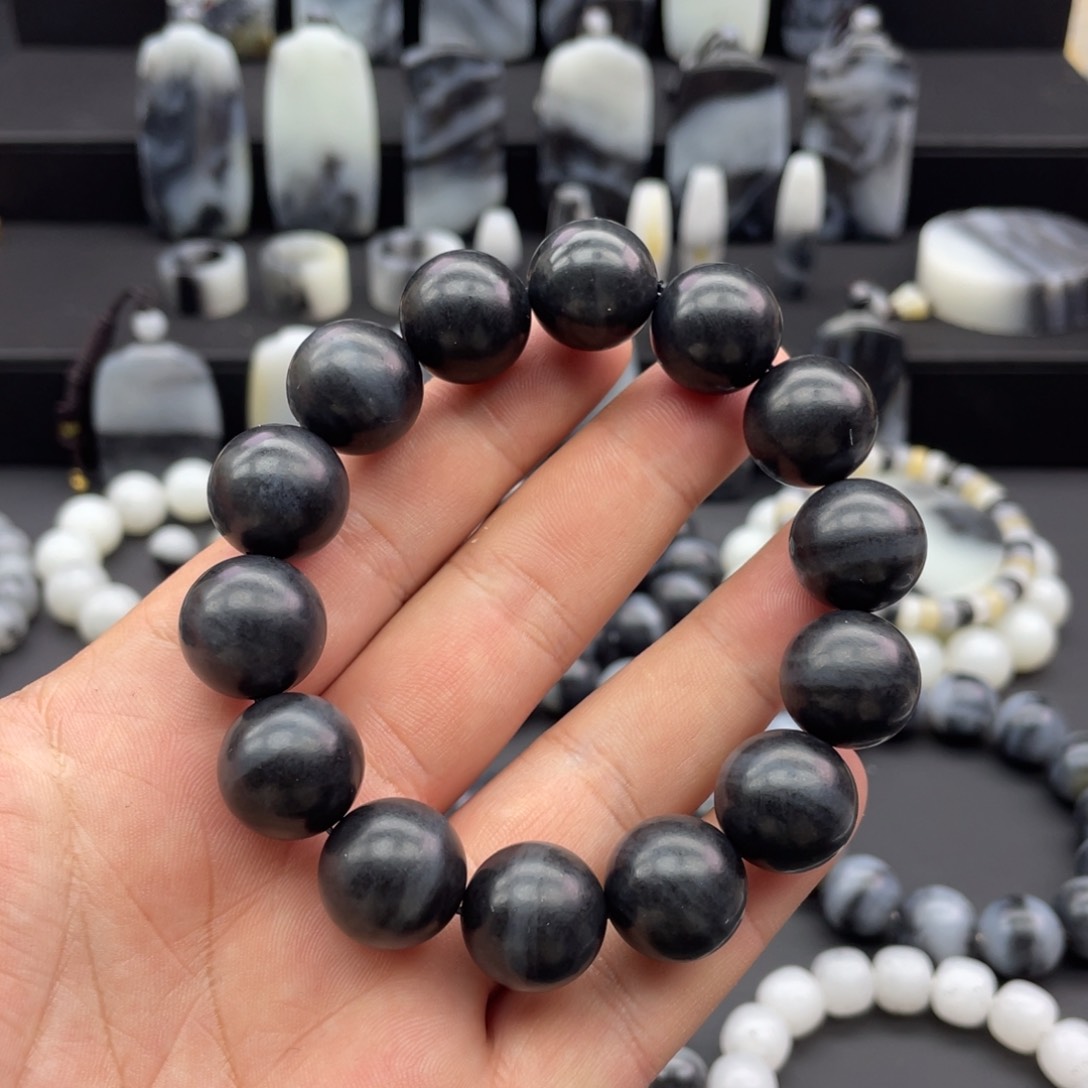 和田玉手串未镶嵌