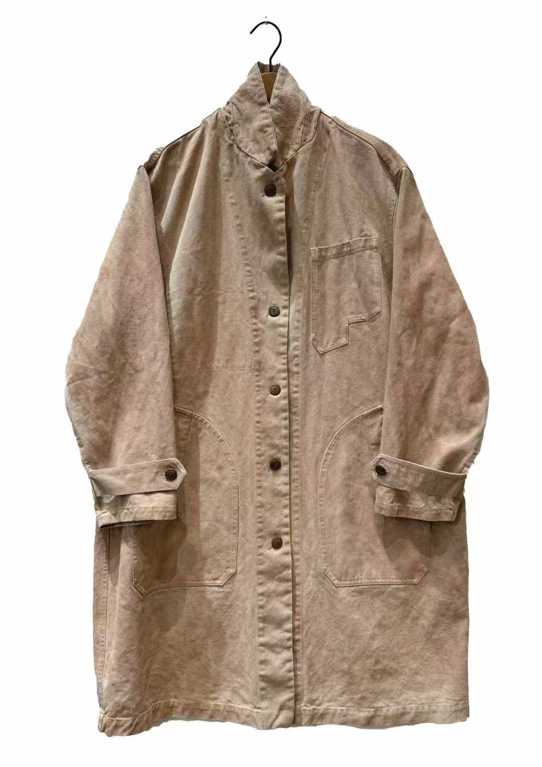 妝點家  左岸迷香  棉  （柿子 红茶 板栗壳）长外套 Z25FW  8032