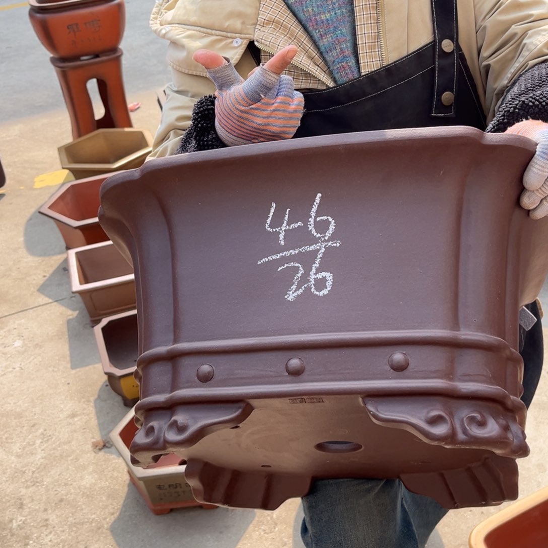 紫砂花盆盆景艺术