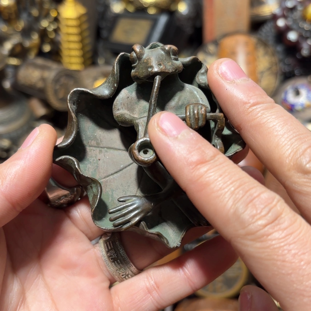 铜器摆件收收藏藏